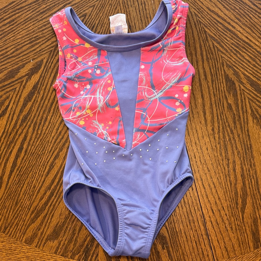 Cat & Jack Pink and Purple Kids Leotard